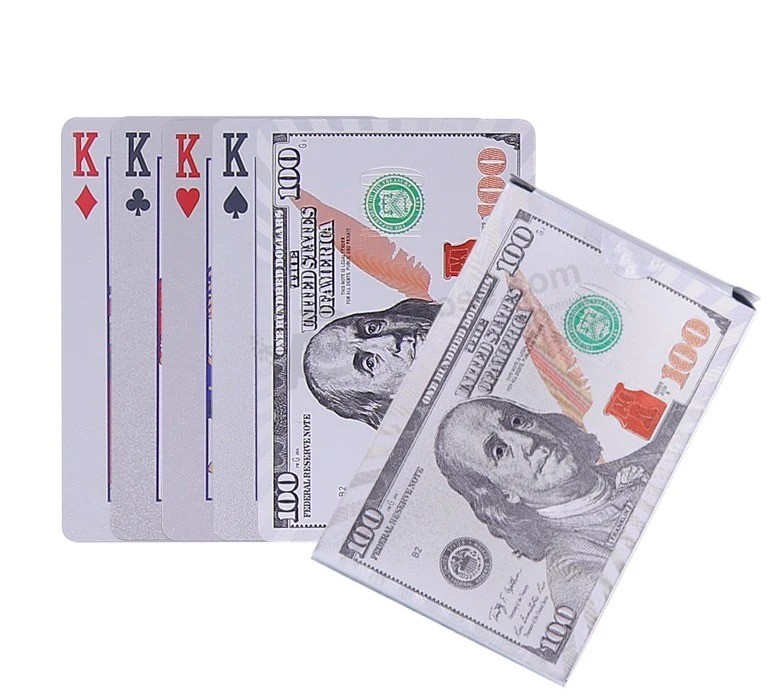 Poker di plastica impermeabile in PVC - Carte da gioco stampate personalizzate