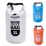 distribuidor 2L lona de PVC impermeável natação camping caminhadas Dry Bag