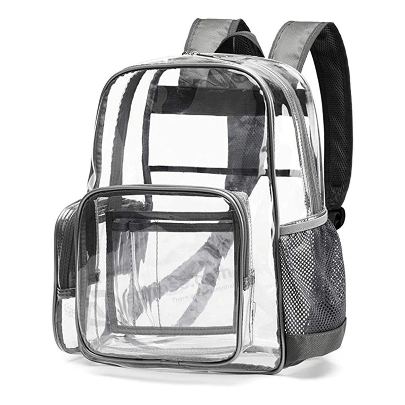 Best Transparent Backpack Travel Plastic PVC Bag fashion Clear Bag