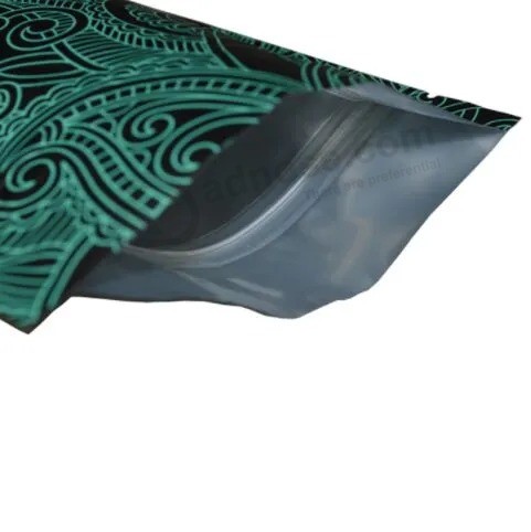 Saco de roupas de embalagem com zíper de PVC OPP personalizado, design Saco de plástico com zíper laminado à prova d'água