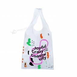 garment handbags plastic vest T-shirt grocery PVC /TPU tote shopping Bag