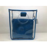 модная женская сумка прозрачная сумка через плечо из ПВХ