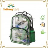 china wholesale clear PVC waterproof backpack Bag