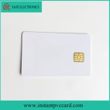 흰색 잉크젯 인쇄 가능한 연락처 4442 IC 카드