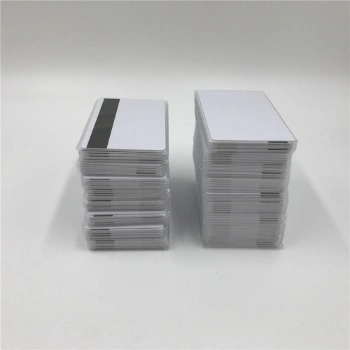 Tarjeta de PVC de banda magnética imprimible por inyección de tinta de bajo costo