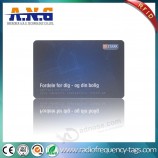 tk4100 tarjeta inteligente rfid de identificación de seguridad para empleados de PVC con impresión en color cmyk