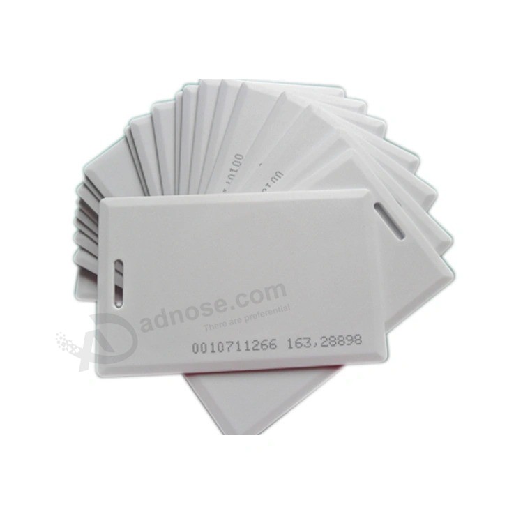 1,8 mm dikte Tk4100 rfid Clamshell personeel Werknemer ID-kaart