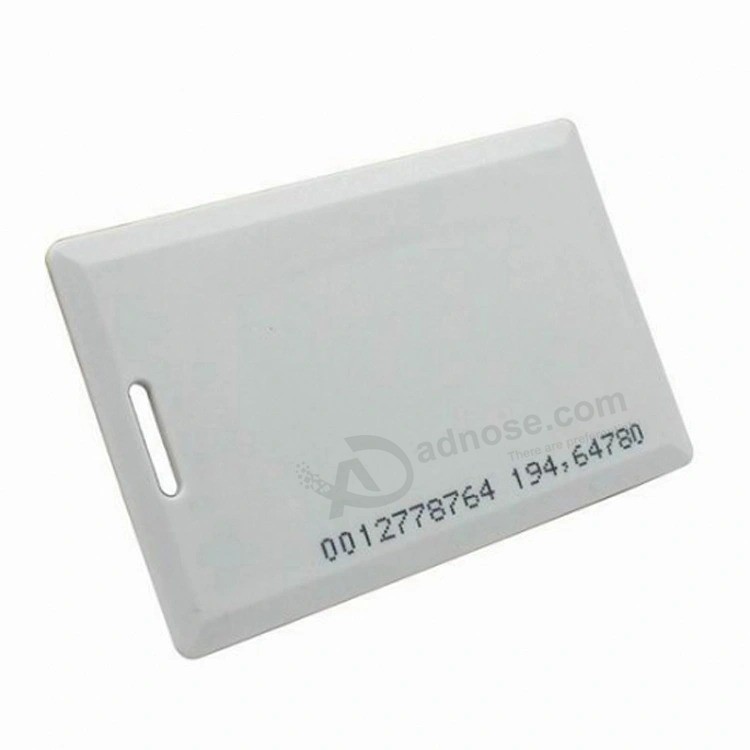 1.8mm in thickness Tk4100 rfid Clamshell staff Employee ID Card