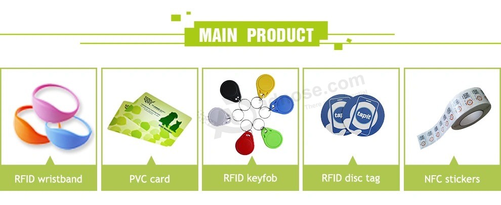 Cartão RFID de longo alcance Micro smartcard para atendimento do funcionário (ISO)