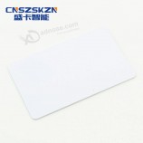 Personalizado imprimible 125khz tk4100 rfid tarjeta blanca en blanco tarjeta de identificación de empleado