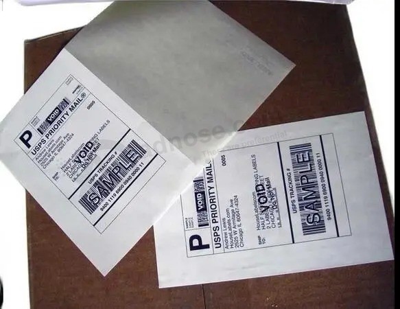 A4 Labels Shipping 8.5X5.5 Half-Sheet Self Adhesive Labels