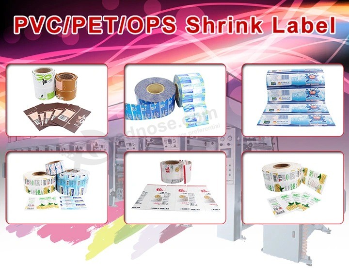 PVC Heat Shrink Sleeve Label for Shrink Sleeve Labeling Machine