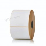 blank self adhesive direct thermal roll logistics package printing sticker label