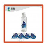 etichetta adesiva alta adesivo per bottiglia d'acqua con laminazione lucida