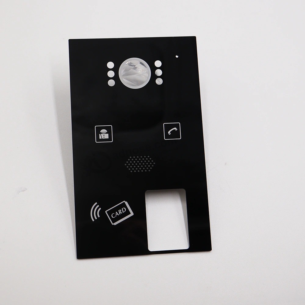 Etiquetas de panel eléctrico de control de membrana personalizada de impresión de seda de alta calidad