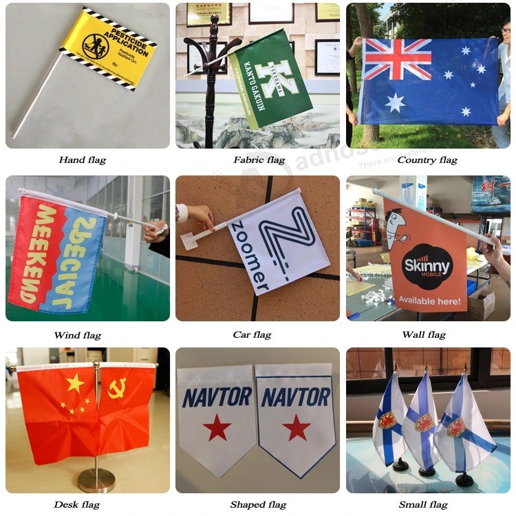 Bandeiras de mini carros de bandeira mundial