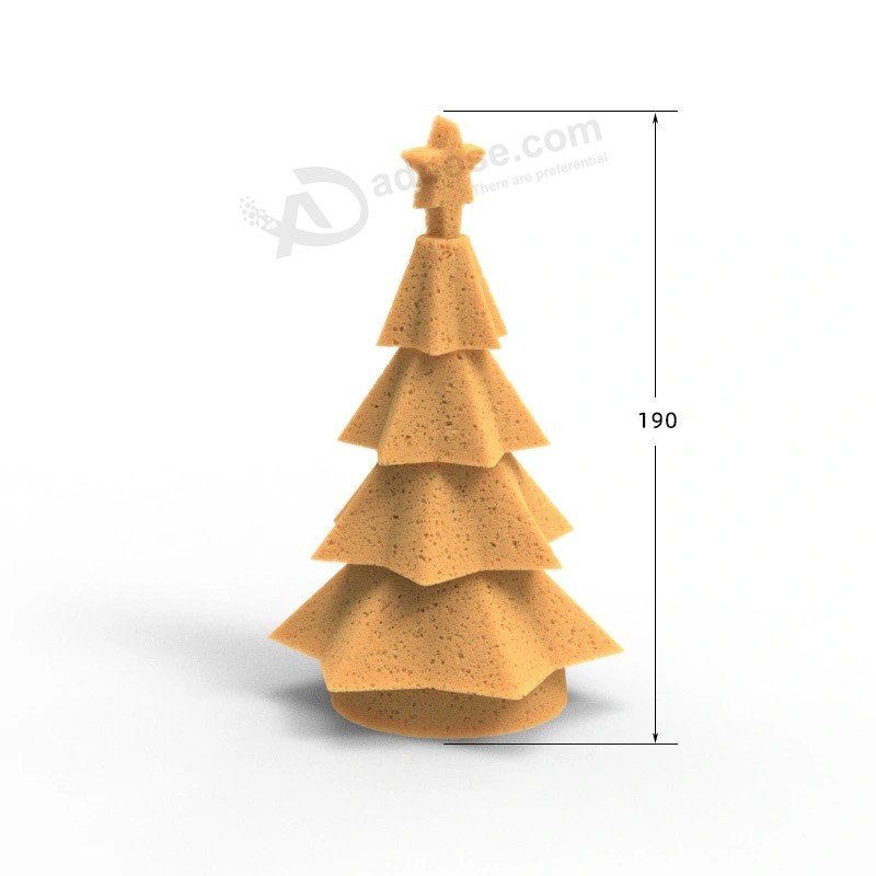 Árbol de Navidad Pastel de silicona Molde para hornear Bandeja de chocolate Regalos para niños