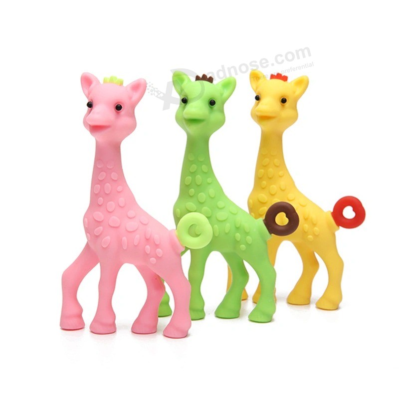 Animal Carton Baby Teething Toy Newborns christmas Promotion Gift