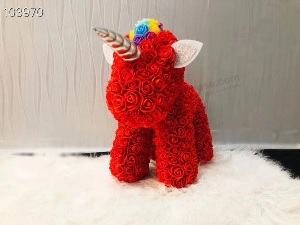 Oso rosa Unicornio Suministro de regalo de Navidad y año nuevo Regalo de confesión de cumpleaños Regalo de juguete para niños