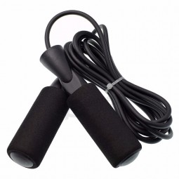 adjustable fitness fast speed jumprope adjustable skipping rope jump with foam