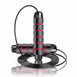 Adjustable Steel Jump Rope Workout with Foam Handles