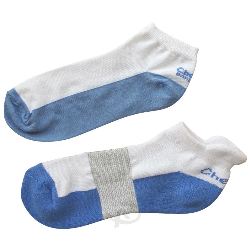 Спортивные носки из хлопка из микрофибры и нейлона с упором для свода стопы (CMS-01)
