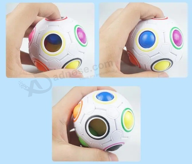 Colorful early Educational Toy hands Brain training Clip magic Birthday gift Rainbow ball Toy