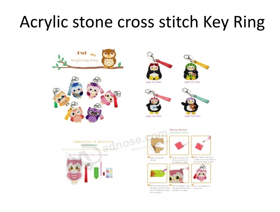 DIY educational Children toys Stone cross Stitch Toy