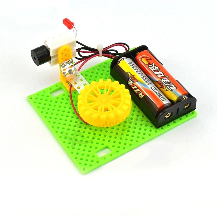 磁性报警器交通信号灯科学益智玩具DIY手工制作科学实验发现玩具科学套装儿童最佳礼物儿童