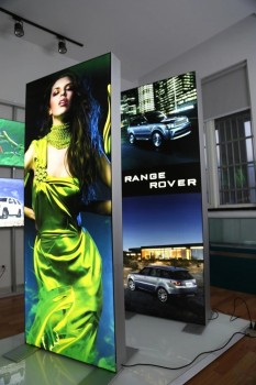 2020 indoor alunium modulaire tentoonstelling display bord paneel lichtbak