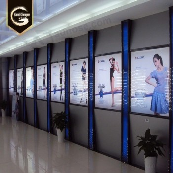 GS China Custom Large Outdoor Store Front Acrylic LED Sign Super Thin Advertising Light Box-0411