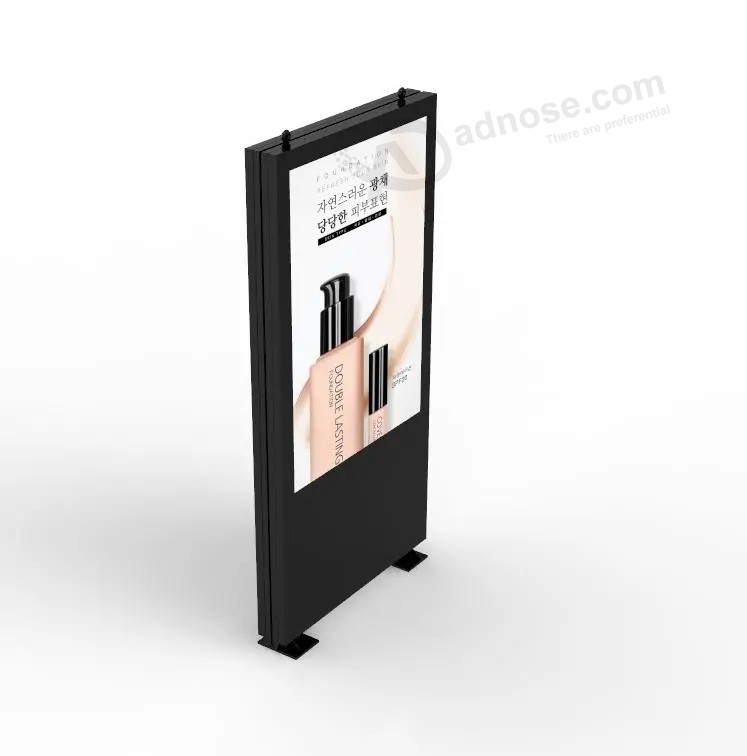 单面立式铝框广告LED灯箱出口