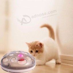 2020 Новый дизайн забавная электронная интерактивная игрушка для кошек с перьями на магнитной левитации, авто