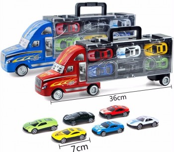 6 шт. В комплекте мини-детские игрушки автомобили литая под давлением автомобильная игрушка