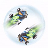 Electric micro mini 360 degree rotating laser chariot high speed toys car
