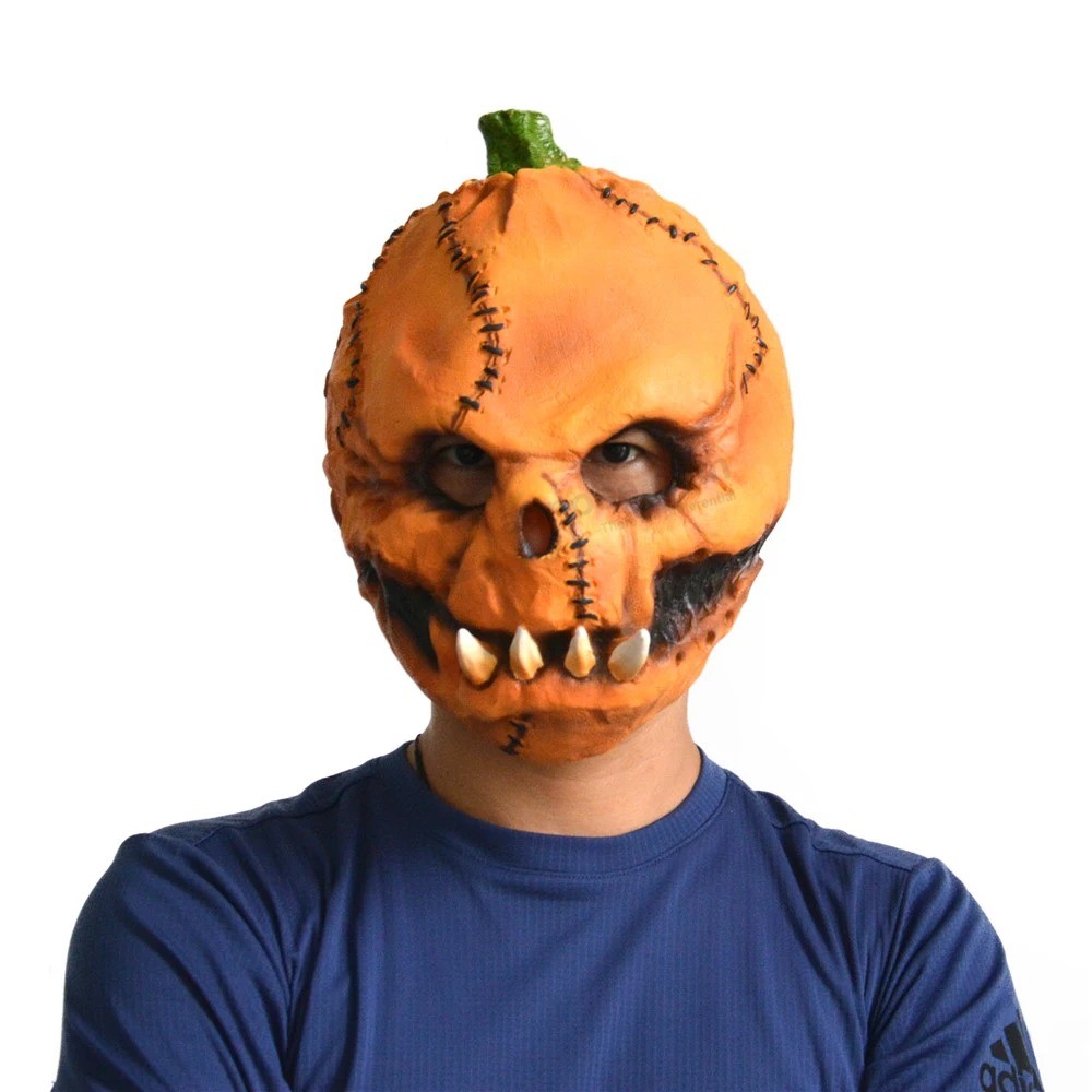 Máscaras de moda legais de Halloween Máscara de abóbora para festas de halloween