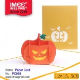 imee in voorraad halloween 3D wenskaart aangepaste papieren kaart