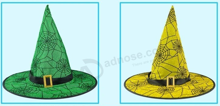 Шляпа ведьмы на Хэллоуин, украшение Шляпа ведьмы, праздничная игрушка, подарок на Хеллоуин