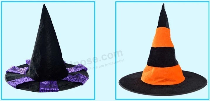 Chapéu de bruxa de Halloween, decoração Chapéu de bruxa, brinquedo de feriado, presente de Halloween