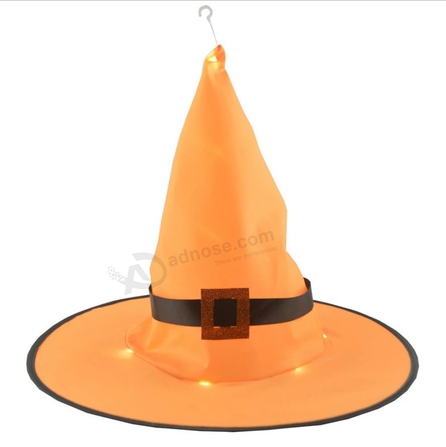 Halloween witch Hat, decoration Witch Hat, holiday Toy, hallowen Gift, Light