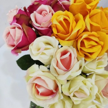 Искусственный цветок розы лебеди, красивый дизайн, дешево и хорошо