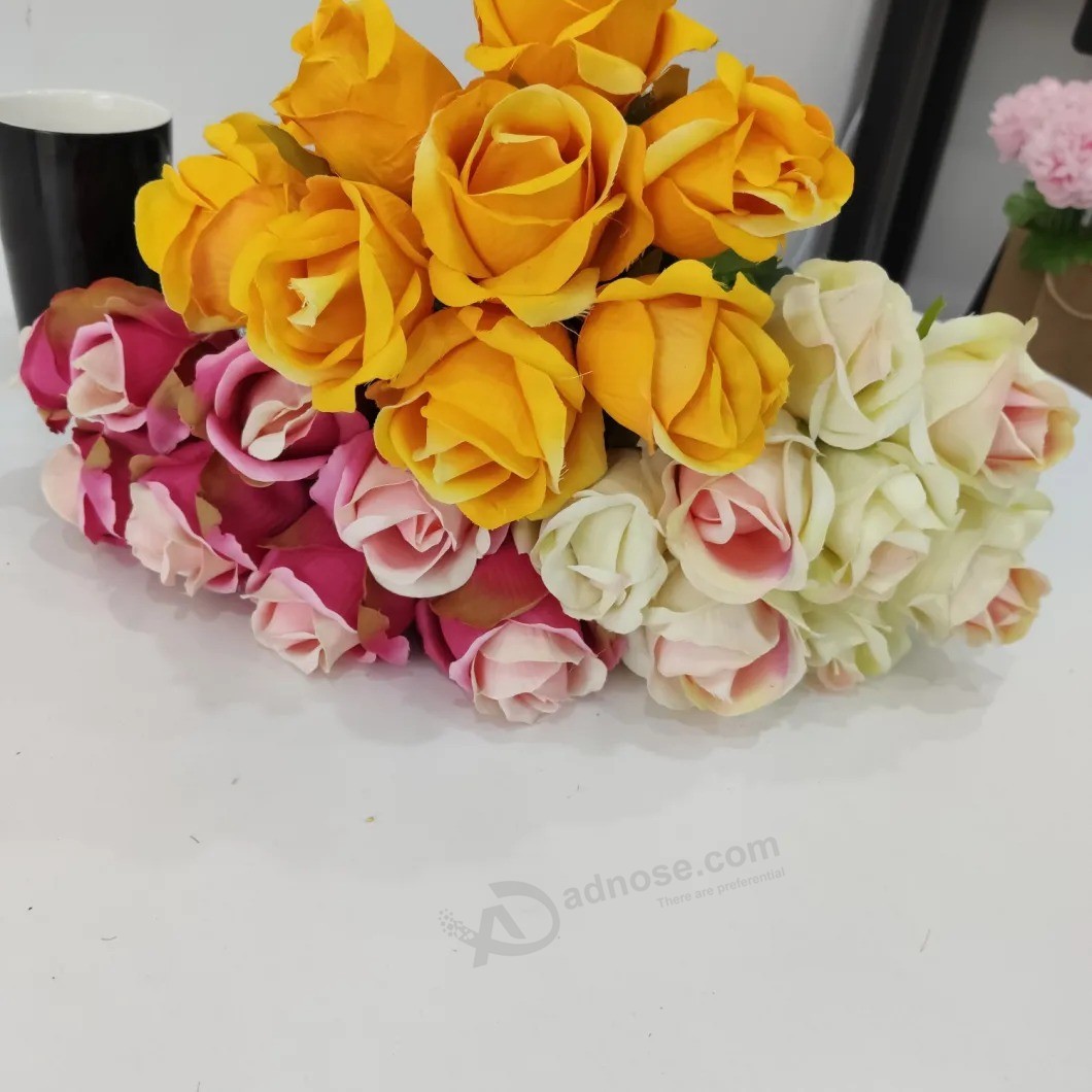 Il fiore artificiale della rosa dei cigni, bel design, economico e fine
