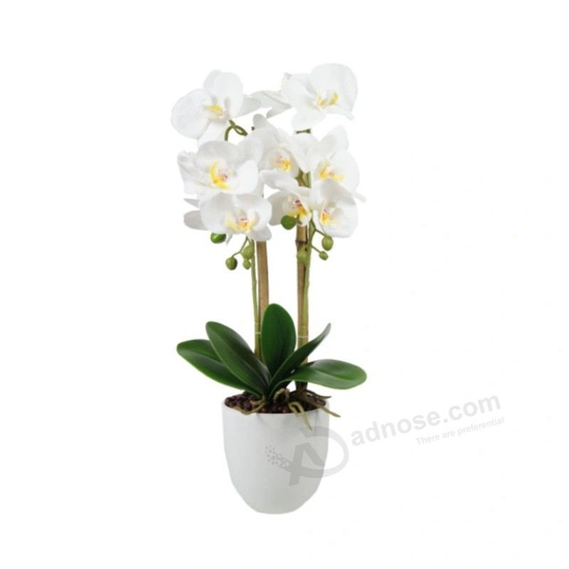 Hot Sale Multi-Color Indoor Outdoor Artificial Potting Flower with Pot