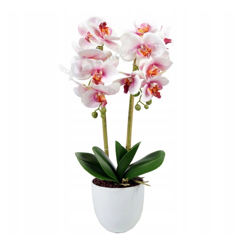 Hot sale Multi-Color indoor Outdoor artificial Potting flower with Pot