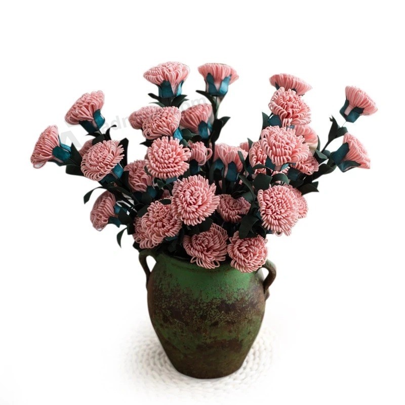 Fiore artificiale imitazione fiore di seta rosa