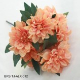 artificial flower dahlia floral bouquet simulation bunch for home decoration