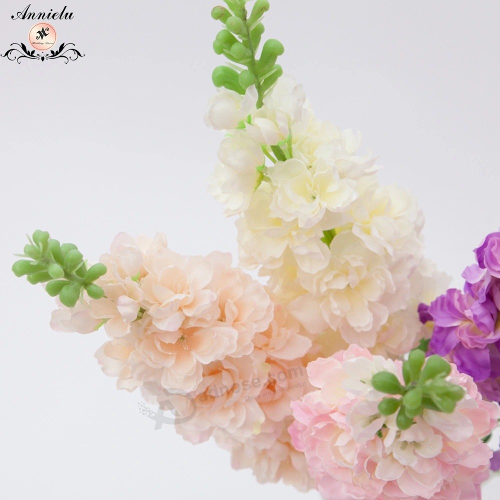 結婚式のサプライヤースミレの花造花結婚式の装飾シルクフラワー