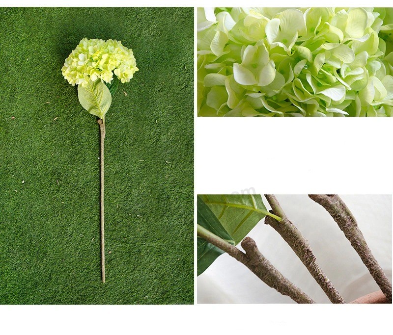 Silk hydrangea Artificial flower Artificial hydrangea Flower Wholesale