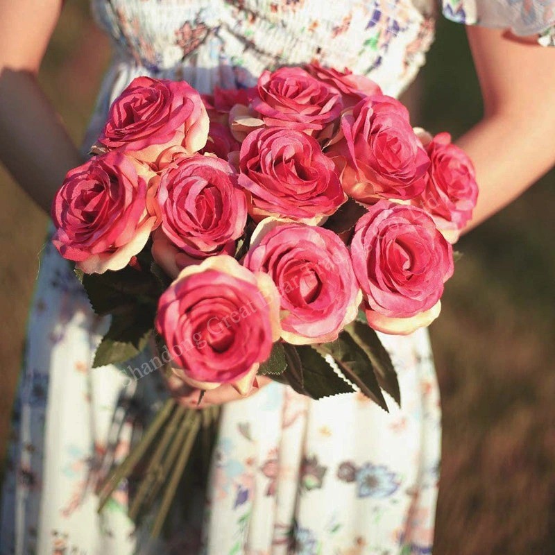 Настоящее прикосновение латексные искусственные цветы пластиковые розы декоративные искусственные цветы шелковые розы цветок для домашней вечеринки и свадебного украшения