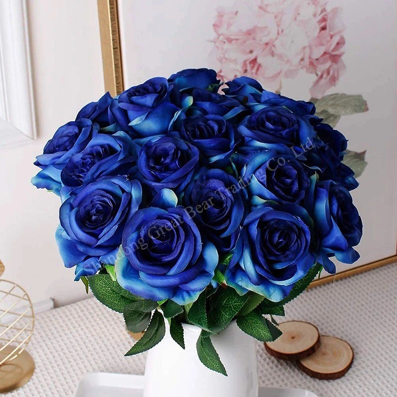 Real touch Latex artificial Flowers plastic Rose decorative Artificial flowers Silk rose Flower for home Party and wedding Decoration